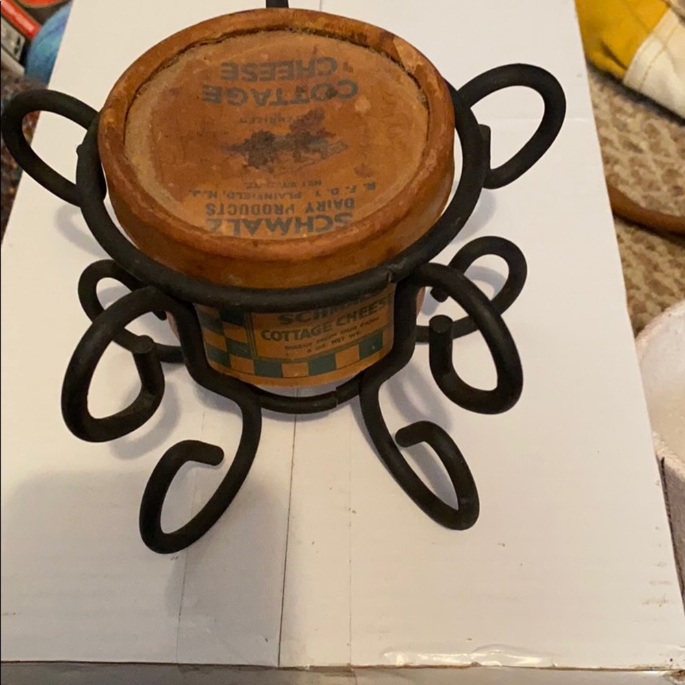 Old Schmalz Cottage Cheese container